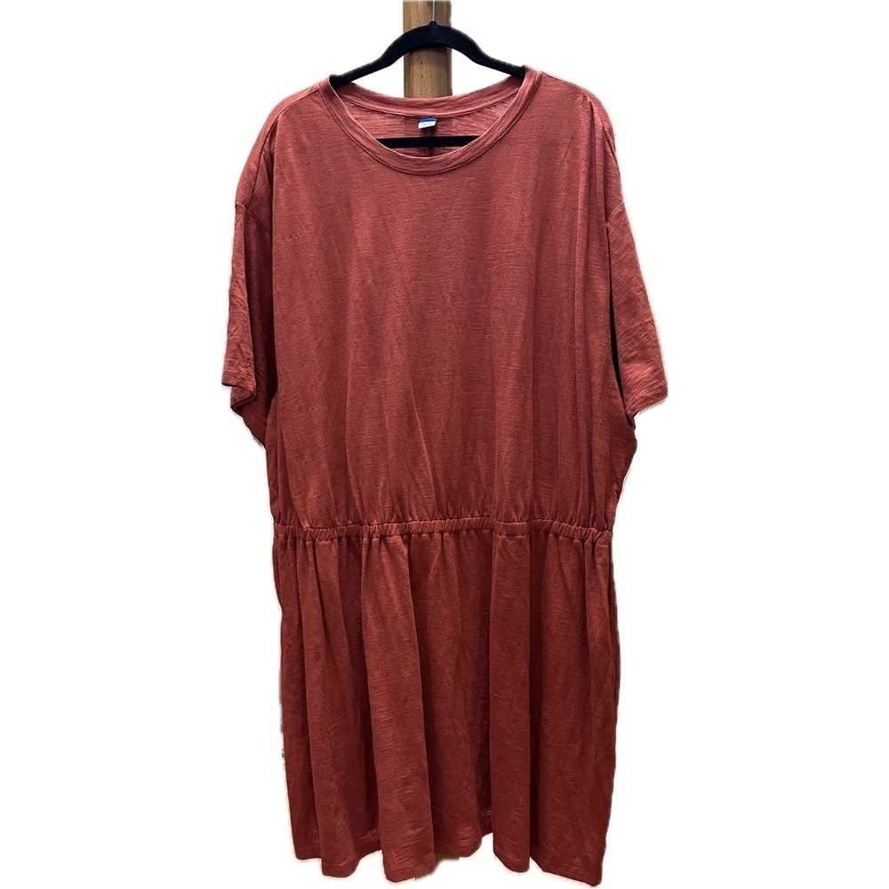 NWT Old Navy Burnt Orange Dress 3X